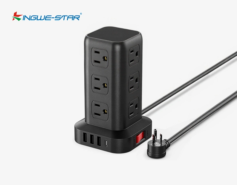 Extension Cord with Multiple Outlets